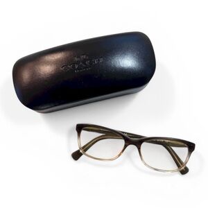 Coach HC6089 Transparent Olive Gradient Eyeglasses